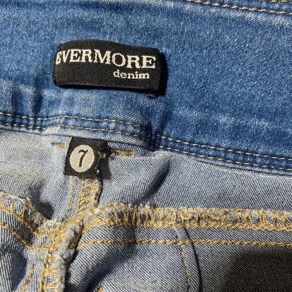 EVERMORE Denim Jeans Size 7 Donny Light Wash Slimming - Picture 5 of 6